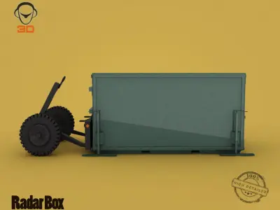 Radar Box 3D model