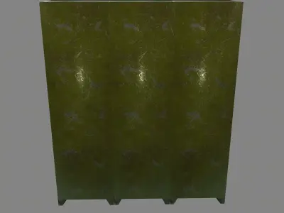 locker 1 Low-poly 3D model