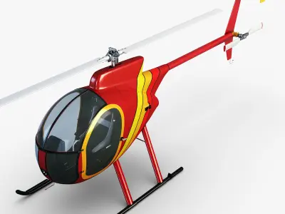 Revolution Mini-500 3D model