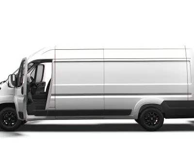 Vauxhall Movano Van L4H2 HQ Interior 2023 3D model