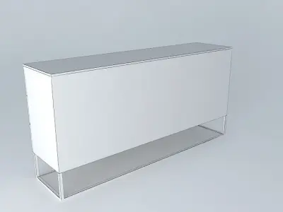 Commode sideboard with drawers Free 3D model