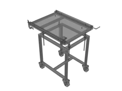 Schneider Electric Evolis 145 extraction table Free 3D model
