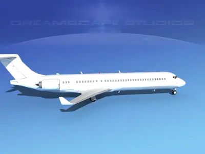 Comac ARJ21-900 Unmarked 1 3D model