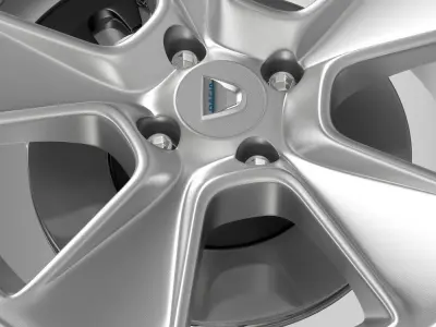 Dacia Logan wheel 3D model
