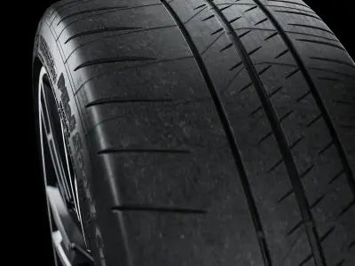 Michelin Pilot Sport Cup 2 245 35 ZR20 3D model