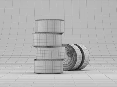 CANNED TUNA 3D model