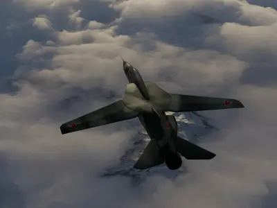 MiG-23 flogger 3D model