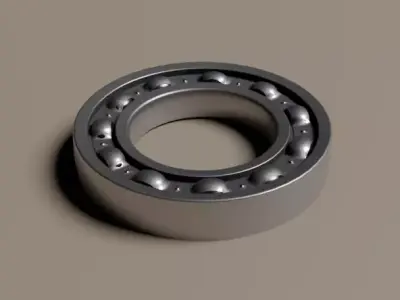 Ball bearing 3D model