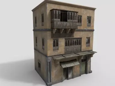 Eastern house 3D model