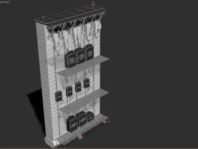 MK 57 Vertical Launching System 3D model