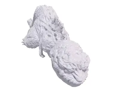 shin chibi gojira 3dprint 3D print model
