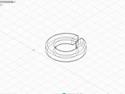 GARDENA combisystem tool holder ring Free 3D print model