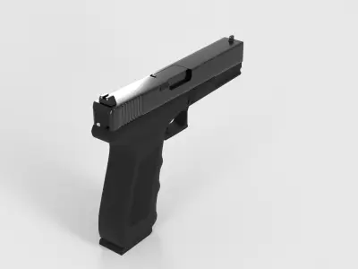 Glock 21 3D Model 3D model