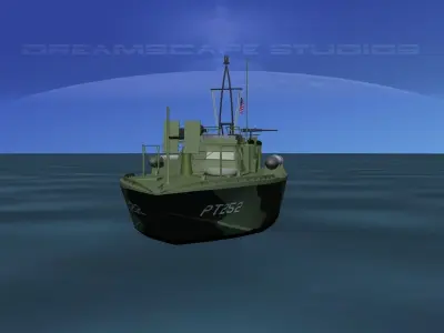 Patrol Torpedo Boat PT252 3D model