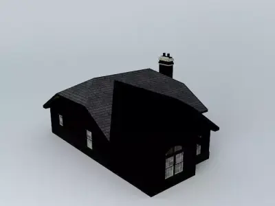 Cottage house Free 3D model