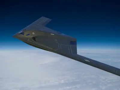 B-21 Raider bomber 3D model