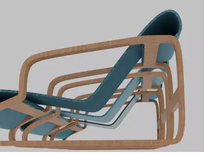 Lounger 3D model