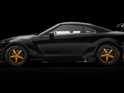 Nissan GT-R Nismo 2016 Free 3D model