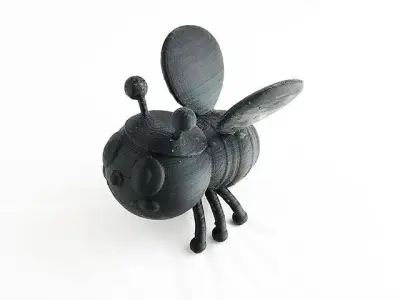 honeybee bee 3D print model