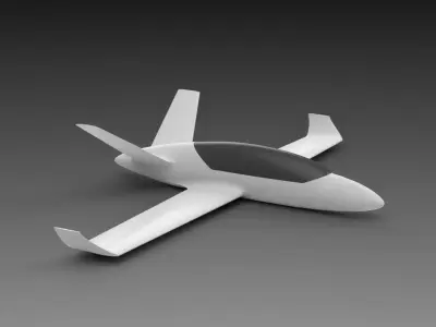 V-33 Aircraft Mockup Free 3D print model