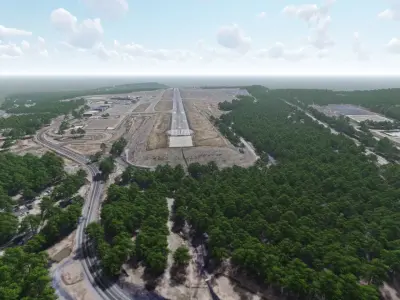 Wilkes-Barre Scranton International Airport 3D model