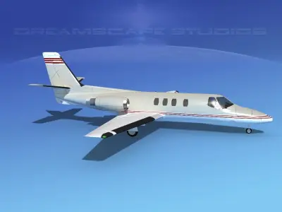 Cessna 500 Citation I V12 3D model