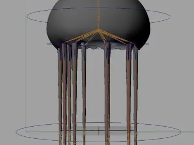 Rig Jelli Low-poly 3D model