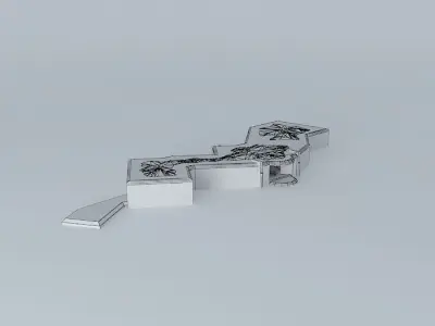 Coastal Artillery Bunker Batterie Oldenburg Free 3D model