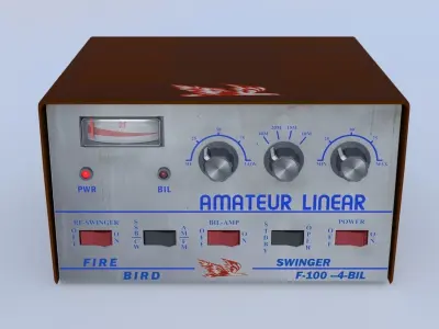 Fire Bird - Swinger F-100-4-BIL 3D model