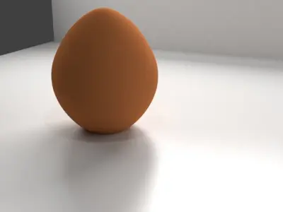 Viral Egg 3D model