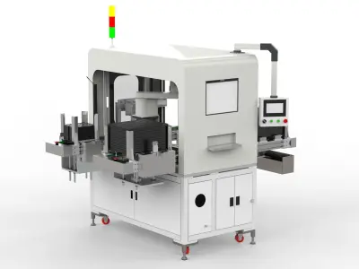 Automatic Mobile Phone Accessories Feeding Machine 3D model