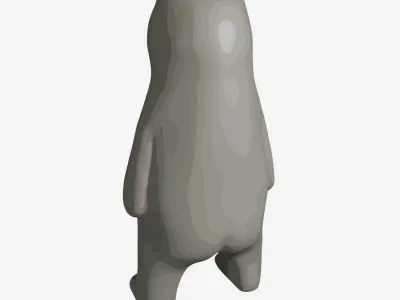 Incredible sweet divinely beautiful cat Free 3D model