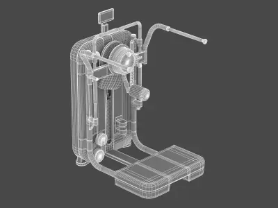 Technogym Selectorized Artis Multi Hip 3D model