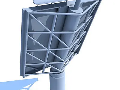 Radar Surveillance 3D model