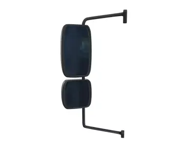 Truck mirrors Low-poly 3D model