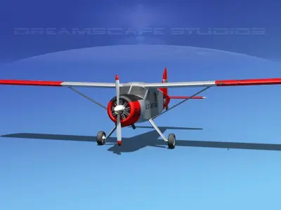 Dehaviland DH-2 Beaver USAF 2 3D model