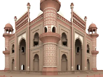 Safdarjung Tomb 3D model