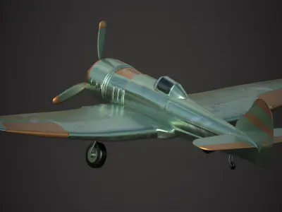 Old Plane 3D model