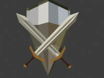 Medieval Weapon Pack Free low-poly 3D model