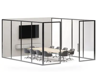 Modern Office Furniture Pack 3D model