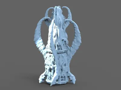 Eldritch Depths Stone  3D model