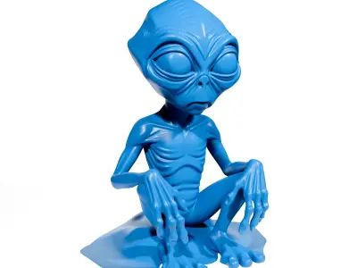 Alien 6 3D print model