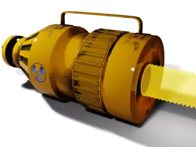Sci Fi Explosive Device Low-poly 3D model