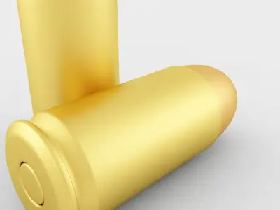 45 ACP Cartridge 3D model