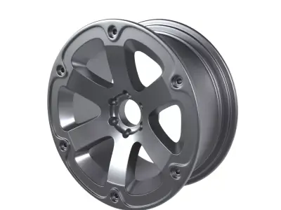  Wheel Rim Free 3D model