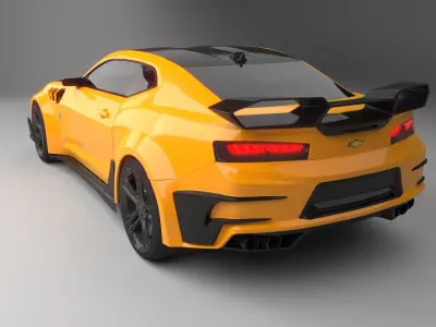 2016 Chevrolet Camaro- Transformer the Last Knight 3D model