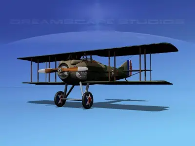 SPAD SXIII V13 3D model