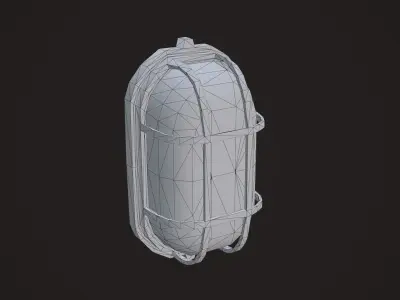 Commercial Light Fixtures Low-poly 3D model