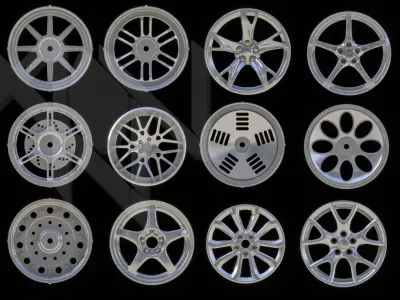 3D Rim Collection Vol 1 3D model