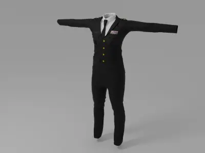 General Uniform Low-poly 3D model
